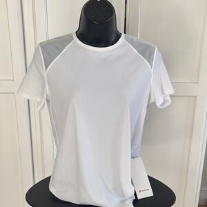 lululemon athletica White Short Sleeve Tee